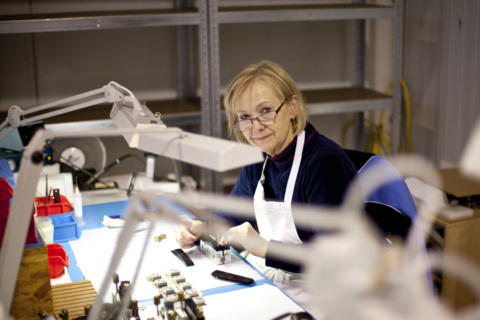 Handmade production of our X-ART tweeter in Berlin, Germany