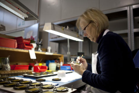 Handmade production of our X-ART tweeter in Berlin, Germany