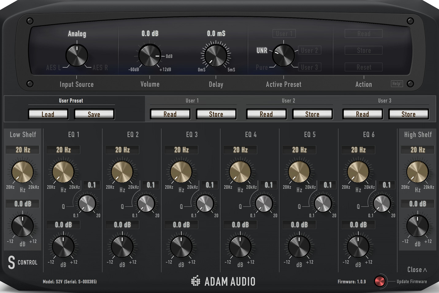 ADAM Audio ADAM Audio Introduces S Control Remote Control Software