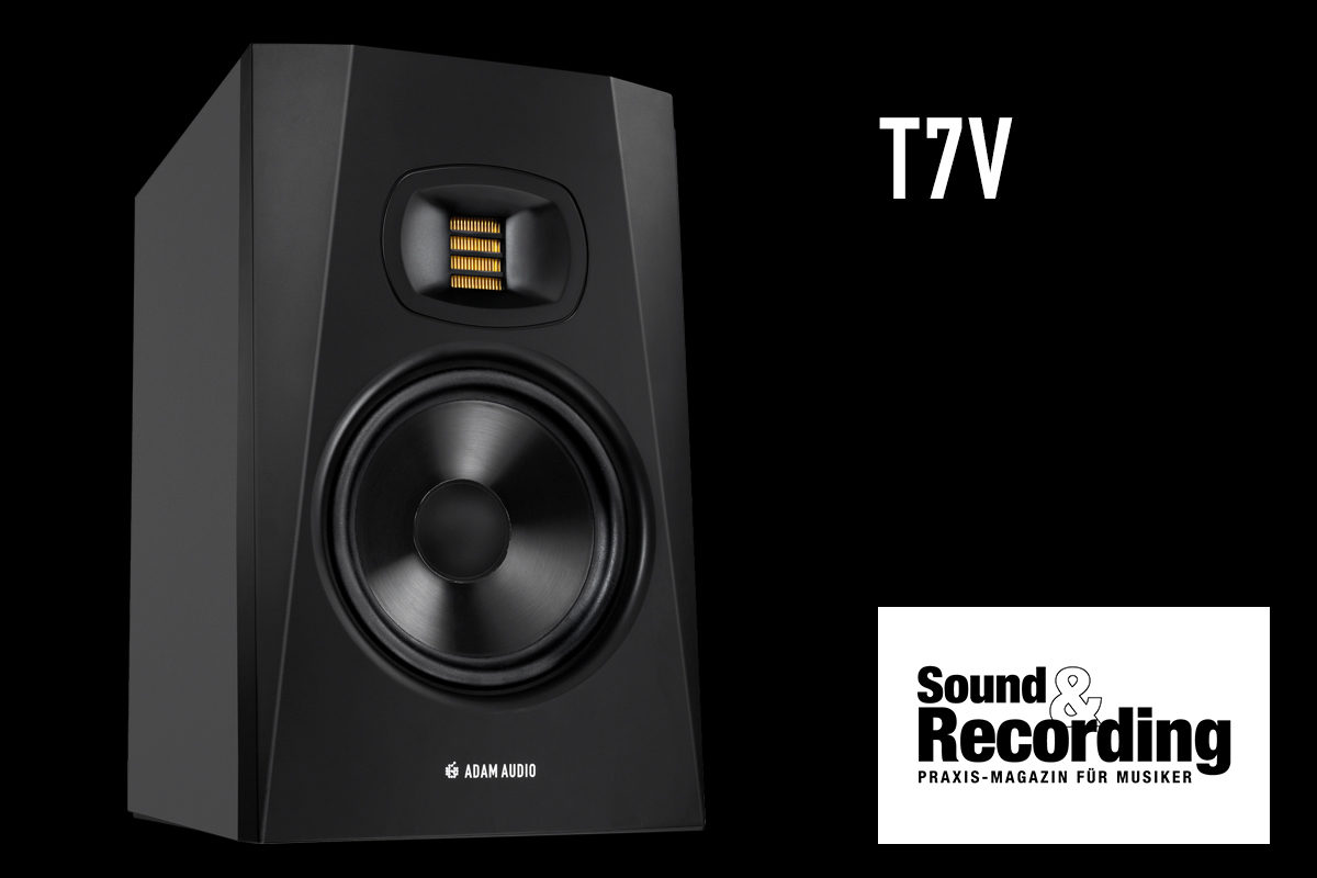 ADAM Audio T7V studio monitor reviewed by Sound & Recording