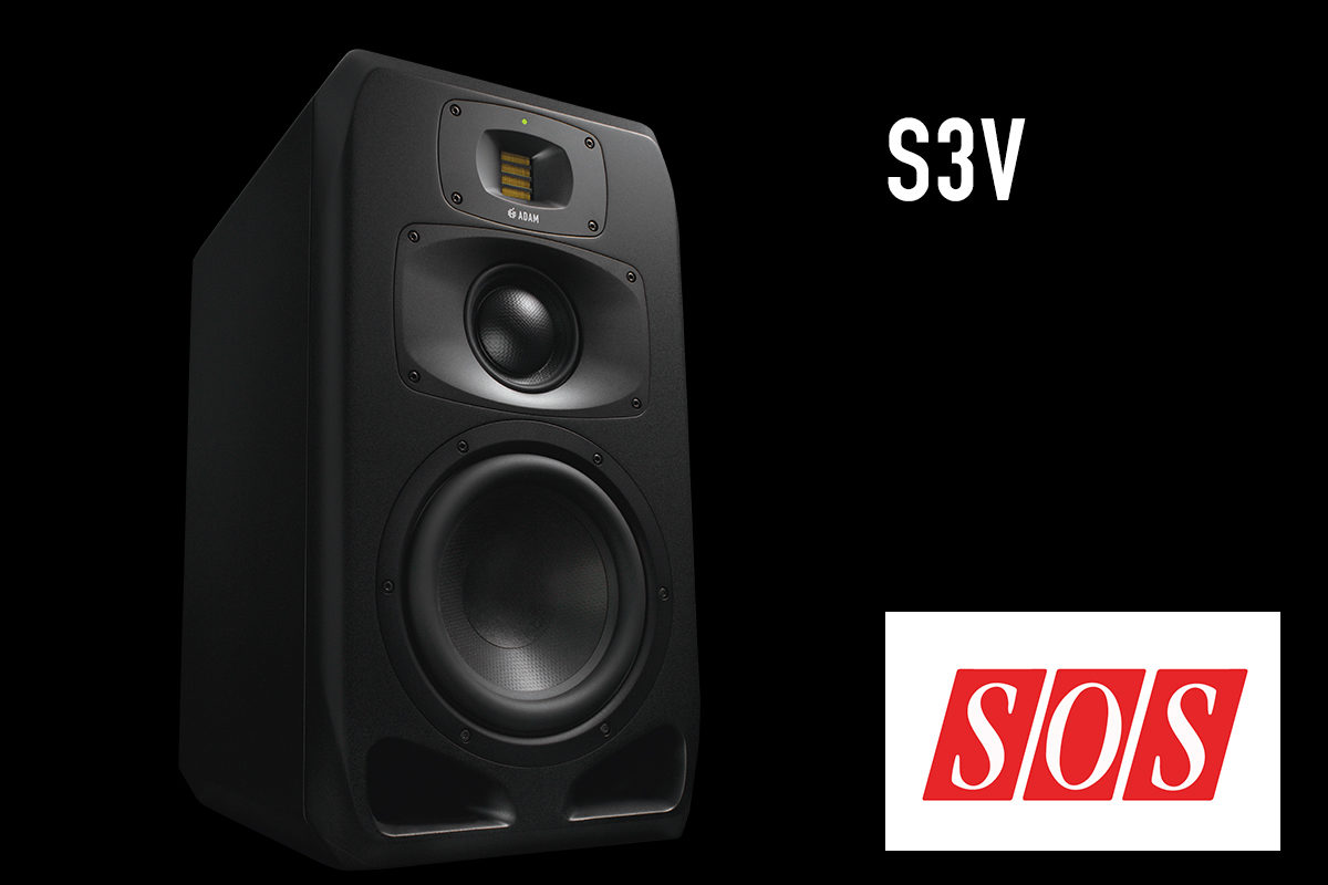 The ADAM Audio S3V studio monitor is reviewed by Sound on Sound