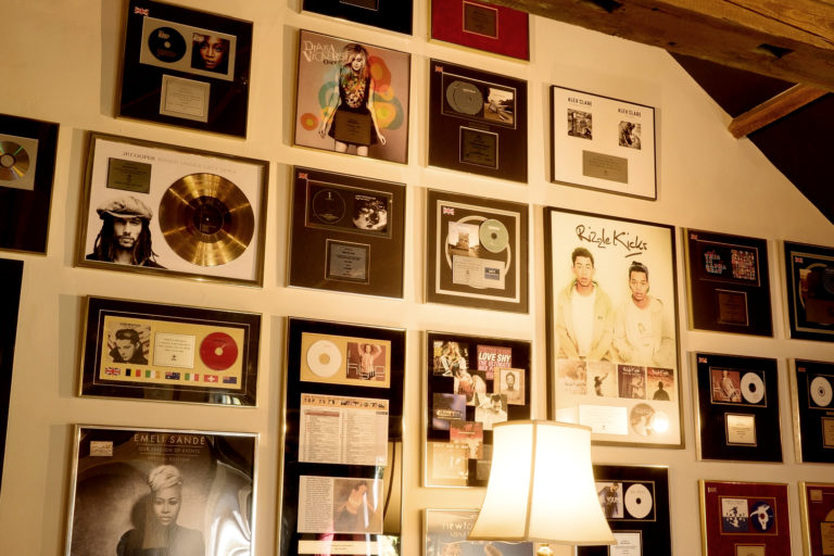 Mike Spencer with his ADAM Audio S3H Midfield Monitors