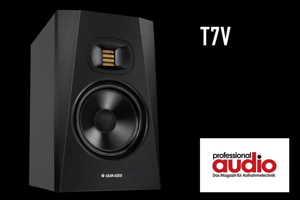The ADAM Audio T7V studio monitor is reviewed by Professional Audio