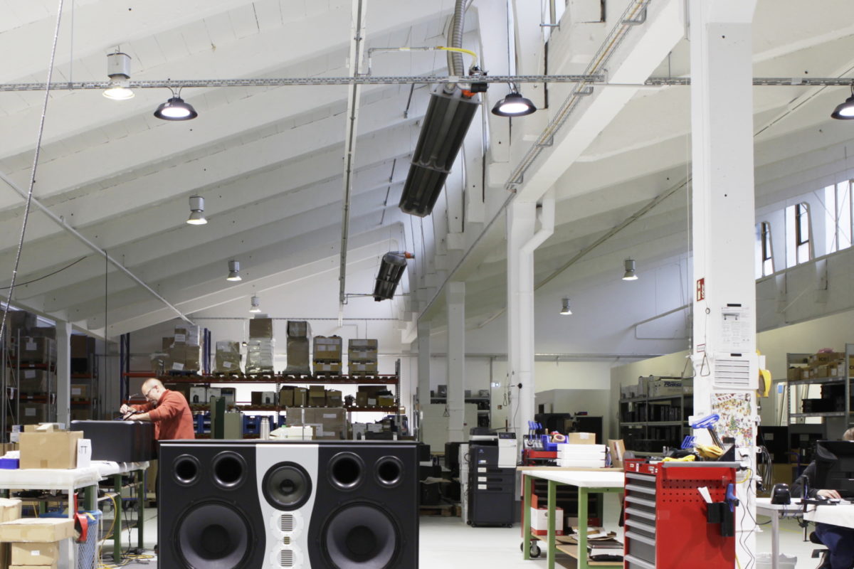 Production Hall, ADAM Audio Berlin