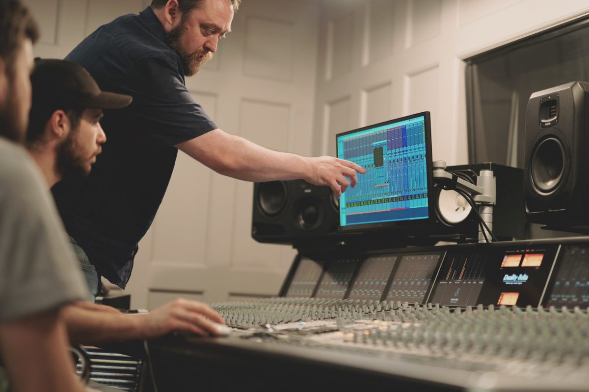 ADAM Audio S3H and S2V studio monitors at the Point Blank Music School London